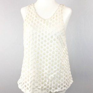 Anthropologie Sunday in Brooklyn ivory blouse Sz S